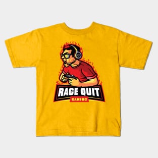 Rage Quit Gaming Kids T-Shirt